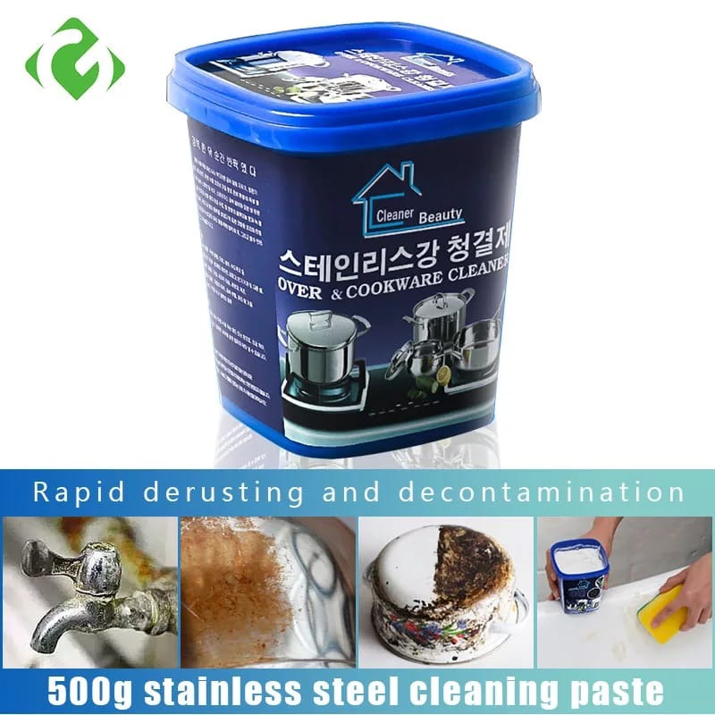 Powerful Stainless Steel Cookware Cleaning Paste