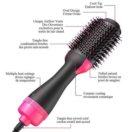 One Step Professional Curler Hair Straightener Hair Dryer