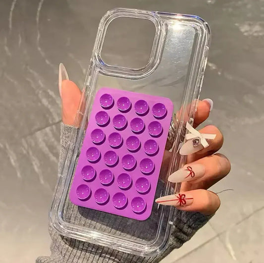 Adhesive Silicon Suction Phone Holder